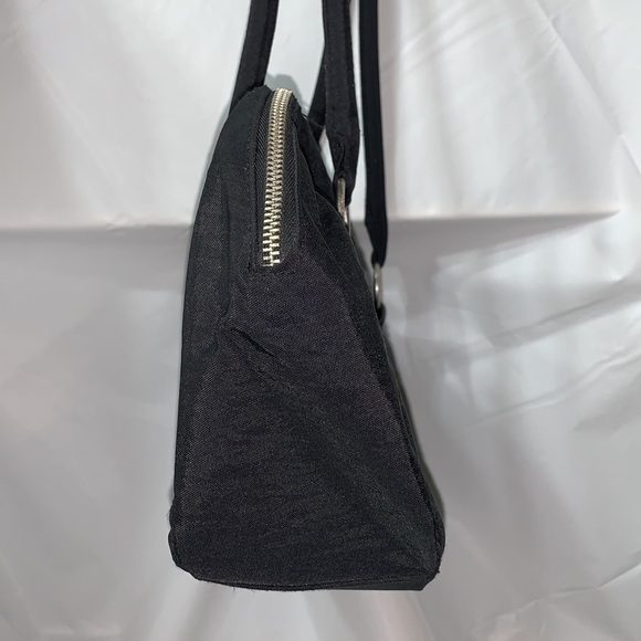 BAGGALLINI Black Satchel With khaki liner Zipper for main compartment - Picture 5 of 9